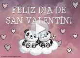 San Valentín ecard. todo est bien si estamos juntos