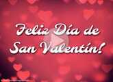 San Valentín ecard. aqu te envo un poco de amor