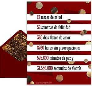 Tarjeta 3D de Cumpleaos gratis. Muchos deseos