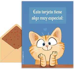 Tarjeta 3D de Cumpleaos gratis. Para alguien especial