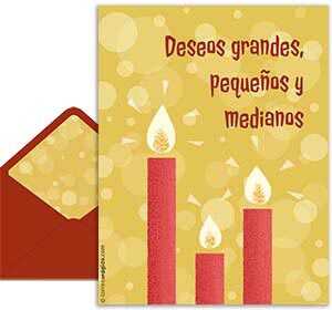 Tarjeta 3D de Cumpleaos gratis. Todos tus deseos