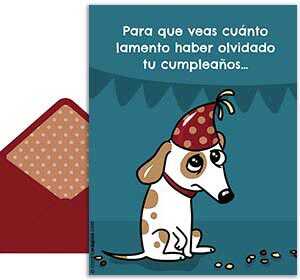 Tarjeta 3D de Cumpleaos gratis. Feliz cumple atrasado