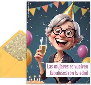 Tarjeta 3D de Cumpleaos gratis. Cada vez mejor