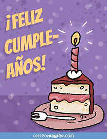 Tarjeta de Cumpleaos gratis. Feliz Cumpleaos!