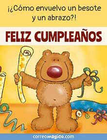 Tarjeta de Cumpleaos gratis. Tengo un problemita