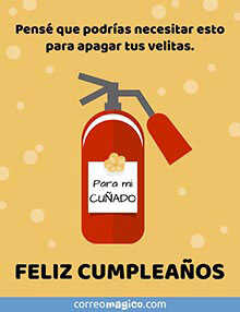 Pens que podras necesitar esto para apagar tus velitas. <BR>FELIZ CUMPLEAOS